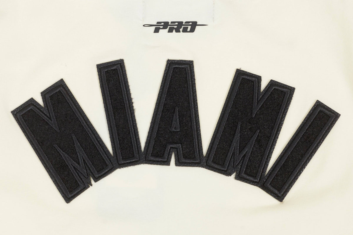 MLB MIAMI MARLINS TRIPLE TONAL BODYCON WOMEN'S DRESS (EGGSHELL)