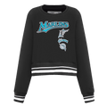 MLB FLORIDA MARLINS RETRO CLASSIC WOMEN'S CREWNECK (BLACK)