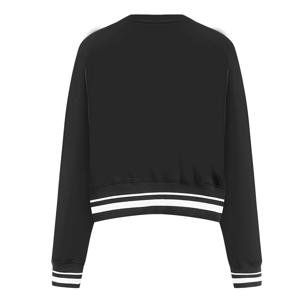 MLB FLORIDA MARLINS RETRO CLASSIC WOMEN'S CREWNECK (BLACK)