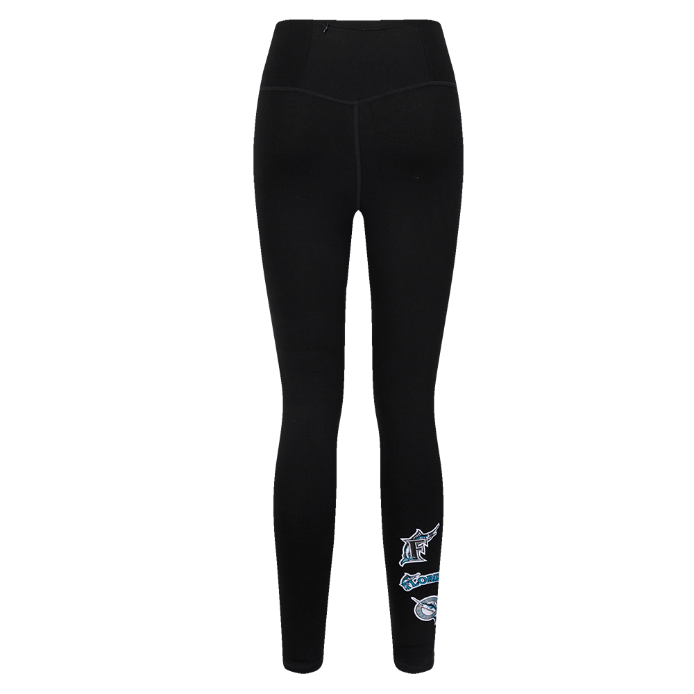 MLB FLORIDA MARLINS RETRO CLASSIC WOMEN'S JERSEY LEGGING (BLACK)