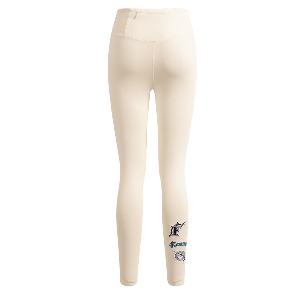 MLB FLORIDA MARLINS RETRO CLASSIC WOMEN'S JERSEY LEGGING (EGGSHELL)