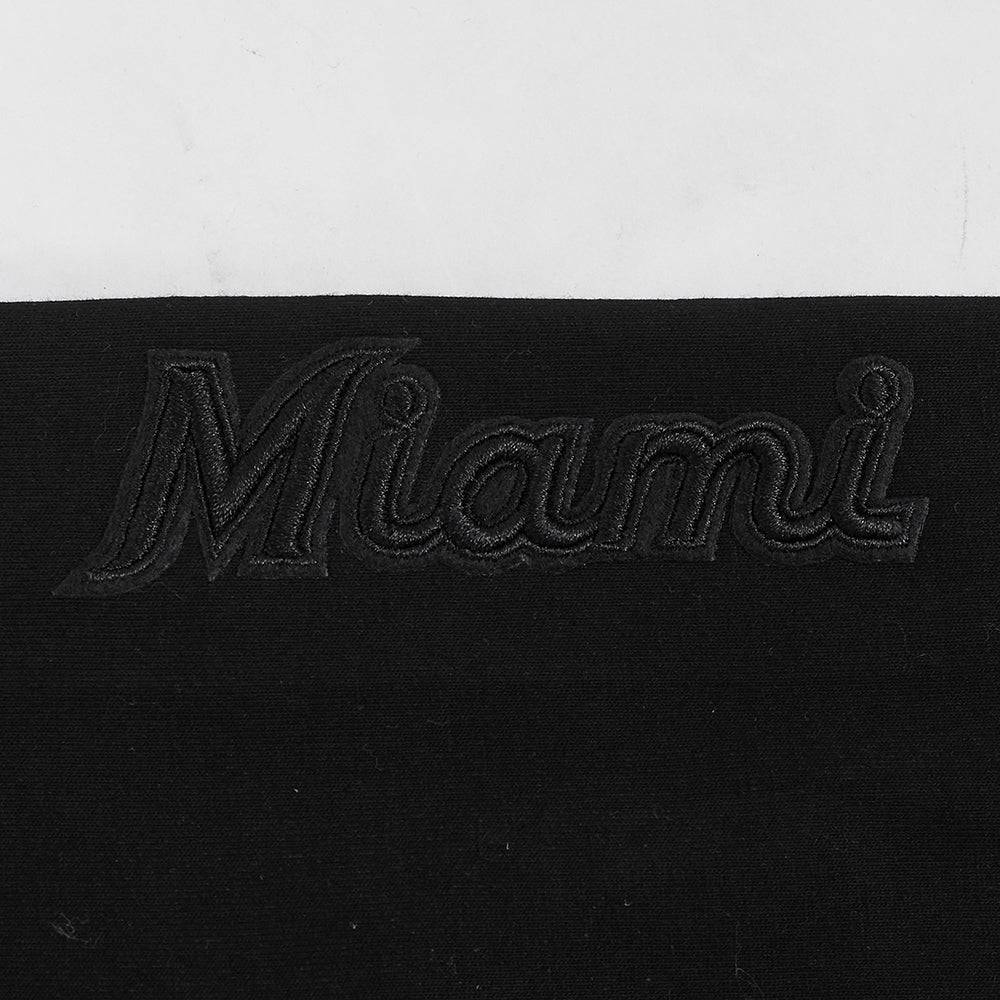 MLB MIAMI MARLINS NEUTRAL WOMEN'S JERSEY LEGGING (BLACK)