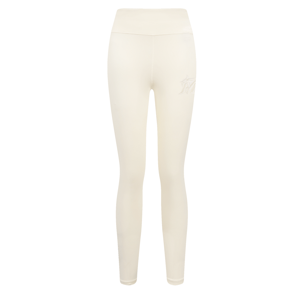 MLB MIAMI MARLINS NEUTRAL WOMEN'S JERSEY LEGGING (EGGSHELL)