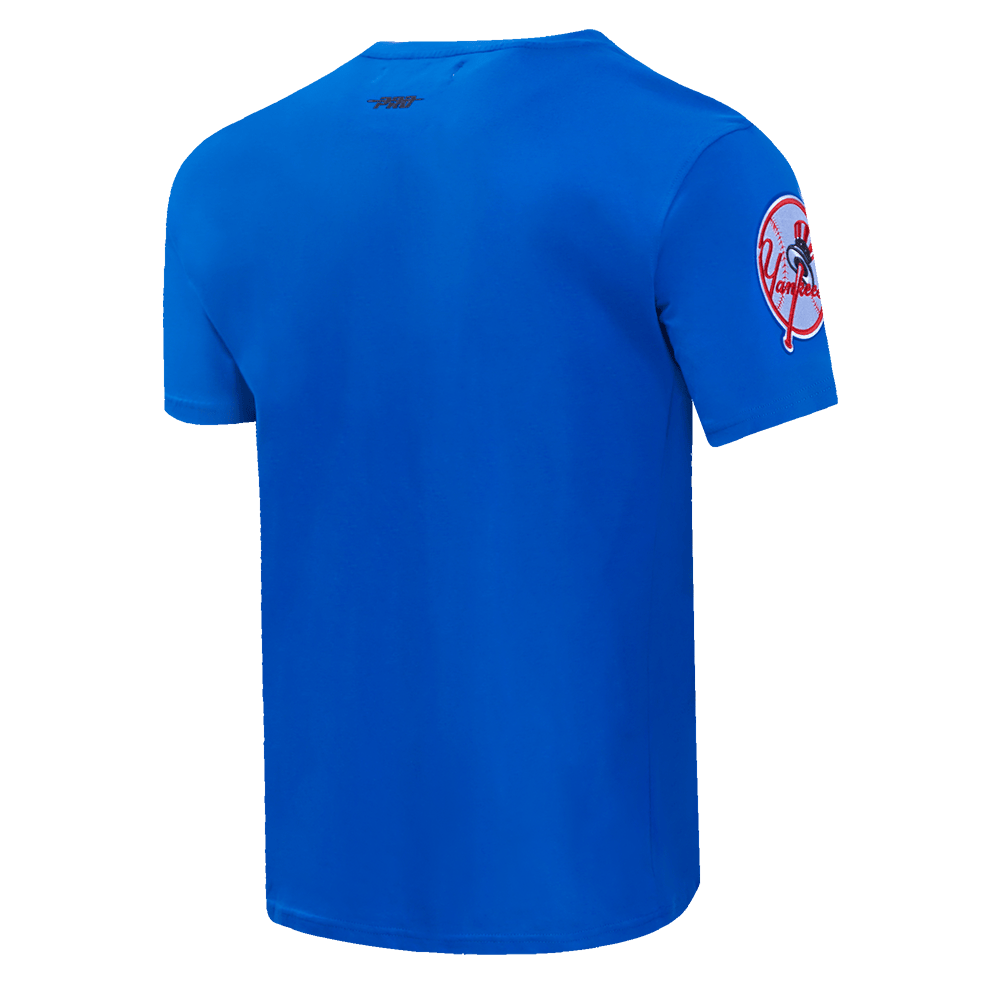 MLB NEW YORK YANKEES CLÁSICO DE CHENILLA PARA HOMBRE   TOP (AZUL REAL)