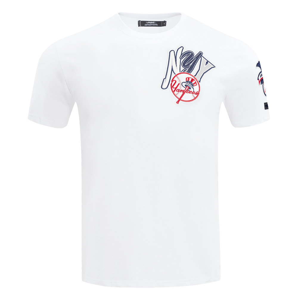 MLB NEW YORK YANKEES CITY RANSOM MEN'S SINGLE JERSEY TEE (WHITE)