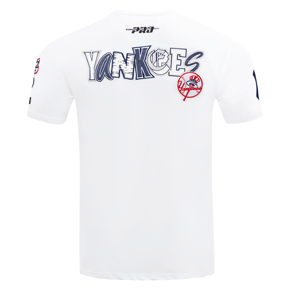 MLB NEW YORK YANKEES CITY RANSOM MEN'S SINGLE JERSEY TEE (WHITE)