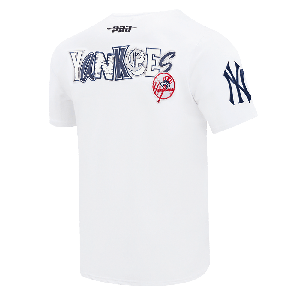 MLB NEW YORK YANKEES CITY RANSOM MEN'S SINGLE JERSEY TEE (WHITE)