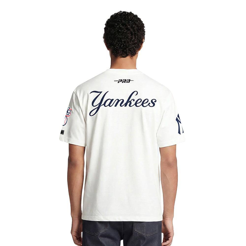 MLB NEW YORK YANKEES CITY RANSOM MEN'S SINGLE JERSEY TEE (WHITE)