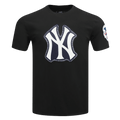 MLB NEW YORK YANKEES DIY PICK STITCH MEN'S SINGLE JERSEY TOP (BLACK)
