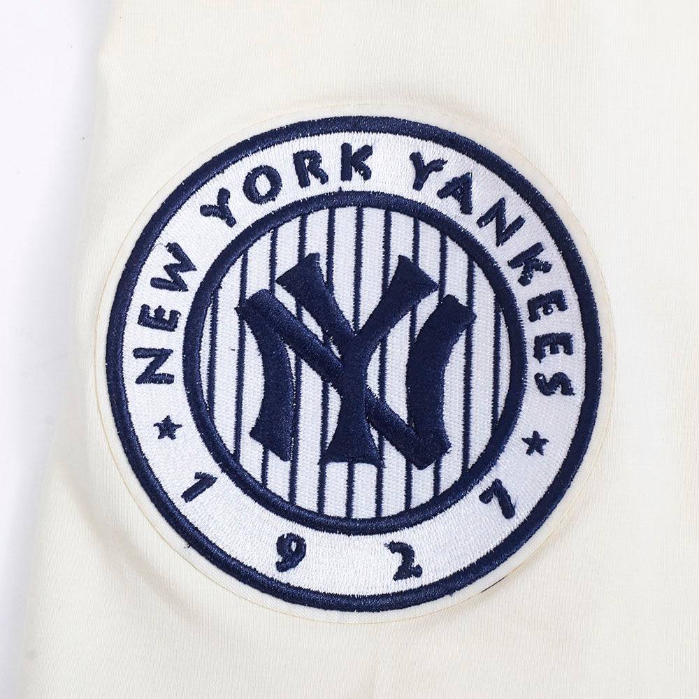 MLB NEW YORK YANKEES RETRO CASCADE MEN'S RINGER TOP (EGGSHELL/ MIDNIGHT NAVY)