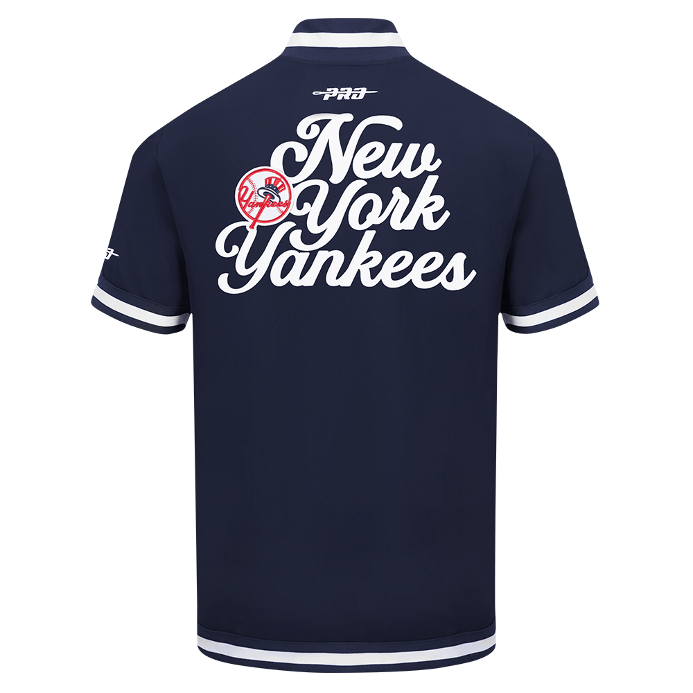 CHAQUETA DE CALENTAMIENTO PARA HOMBRE MLB NEW YORK YANKEES SOUVENIR (AZUL MARINO MIDNIGHT)