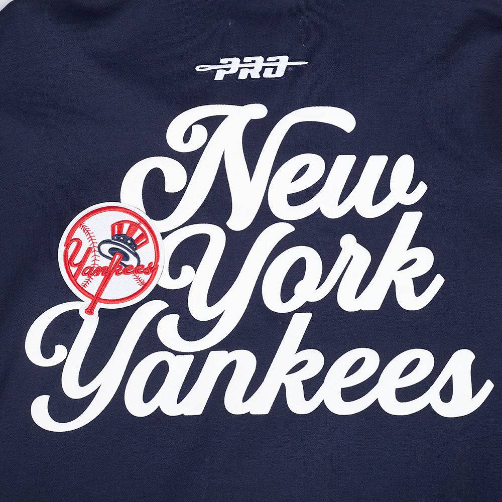CHAQUETA DE CALENTAMIENTO PARA HOMBRE MLB NEW YORK YANKEES SOUVENIR (AZUL MARINO MIDNIGHT)
