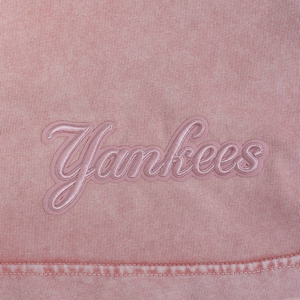 NEW YORK YANKEES WASHED CLASSIC MAUVE MEN'S CJ DROP SHOULDER ENZ (WASHED MAUVE)