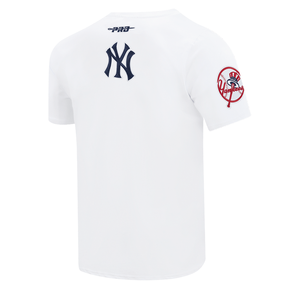 CAMISETA SJ PARA HOMBRE MLB NEW YORK YANKEES CITY ARCH (BLANCA)