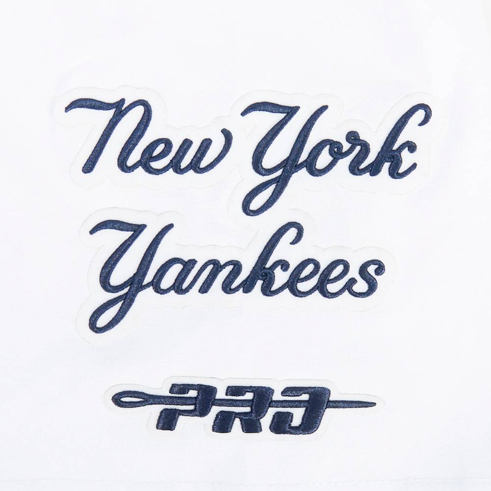 CAMISETA SJ PARA HOMBRE MLB NEW YORK YANKEES CITY ARCH (BLANCA)
