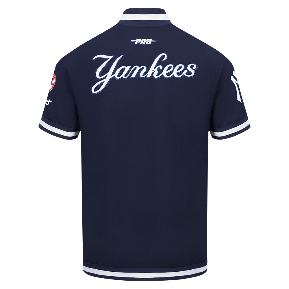 MLB NEW YORK YANKEES GERRIT COLE #45 CLASSIC PLAYER NAME AND NUMBER MEN'S BUTTON DOWN SHIRT (MIDNIGHT NAVY)