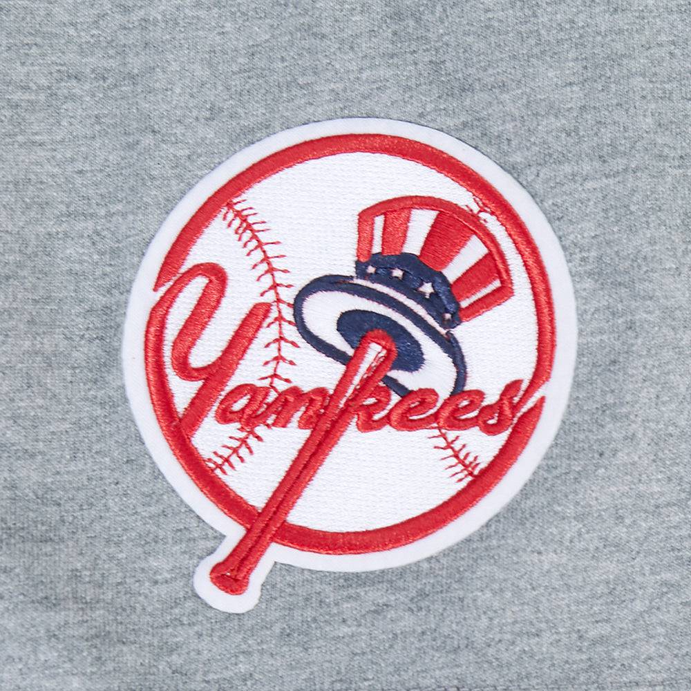 MLB NEW YORK YANKEES PARADISE MEN'S S/S TEE (DARK HEATHER GRAY)