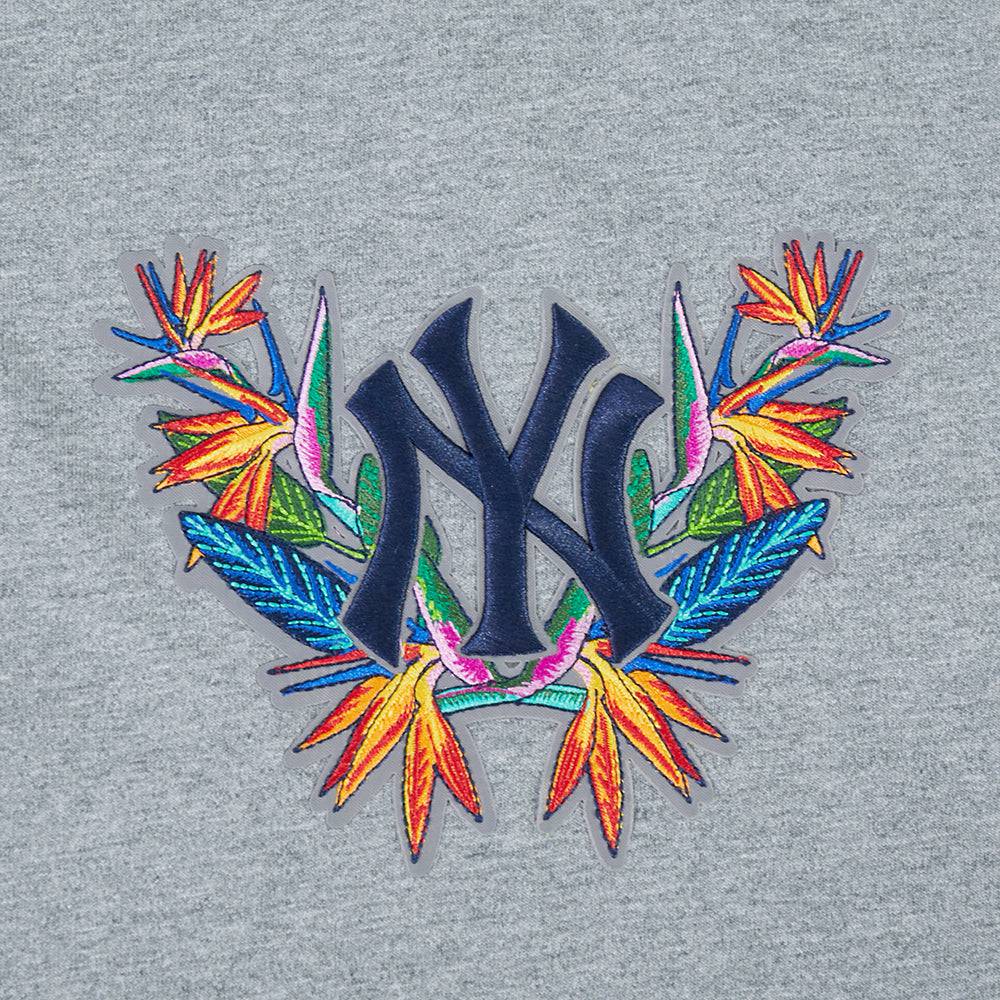 MLB NEW YORK YANKEES PARADISE MEN'S S/S TEE (DARK HEATHER GRAY)