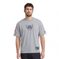 MLB NEW YORK YANKEES PARADISE MEN'S S/S TEE (DARK HEATHER GRAY)
