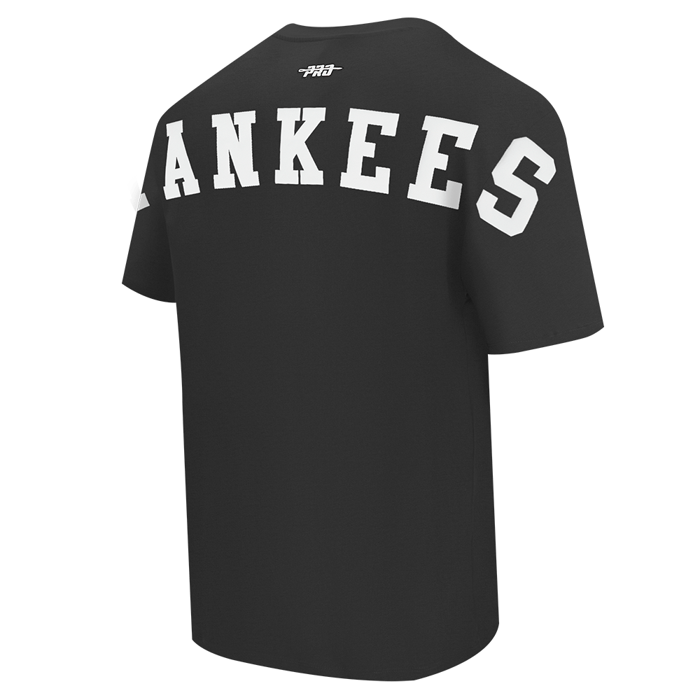MLB NEW YORK YANKEES WINGSPAN MEN'S CJ DROP SHOULDER TEE (BLACK)