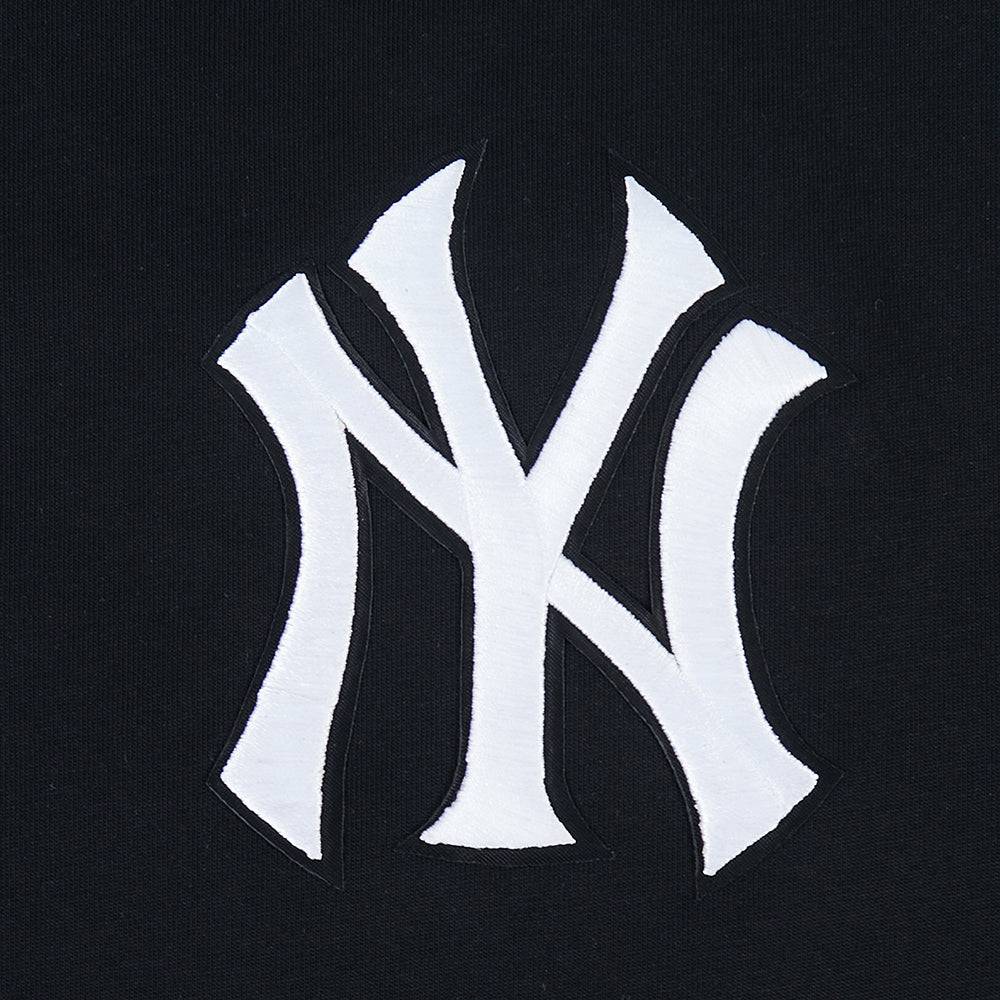 MLB NEW YORK YANKEES WINGSPAN MEN'S CJ DROP SHOULDER TEE (BLACK)