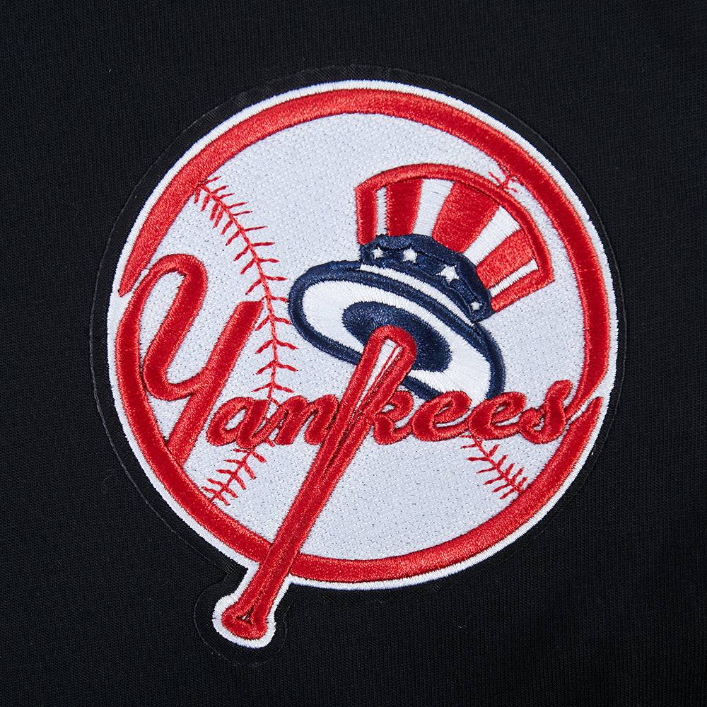 MLB NEW YORK YANKEES WINGSPAN MEN'S CJ DROP SHOULDER TEE (BLACK)