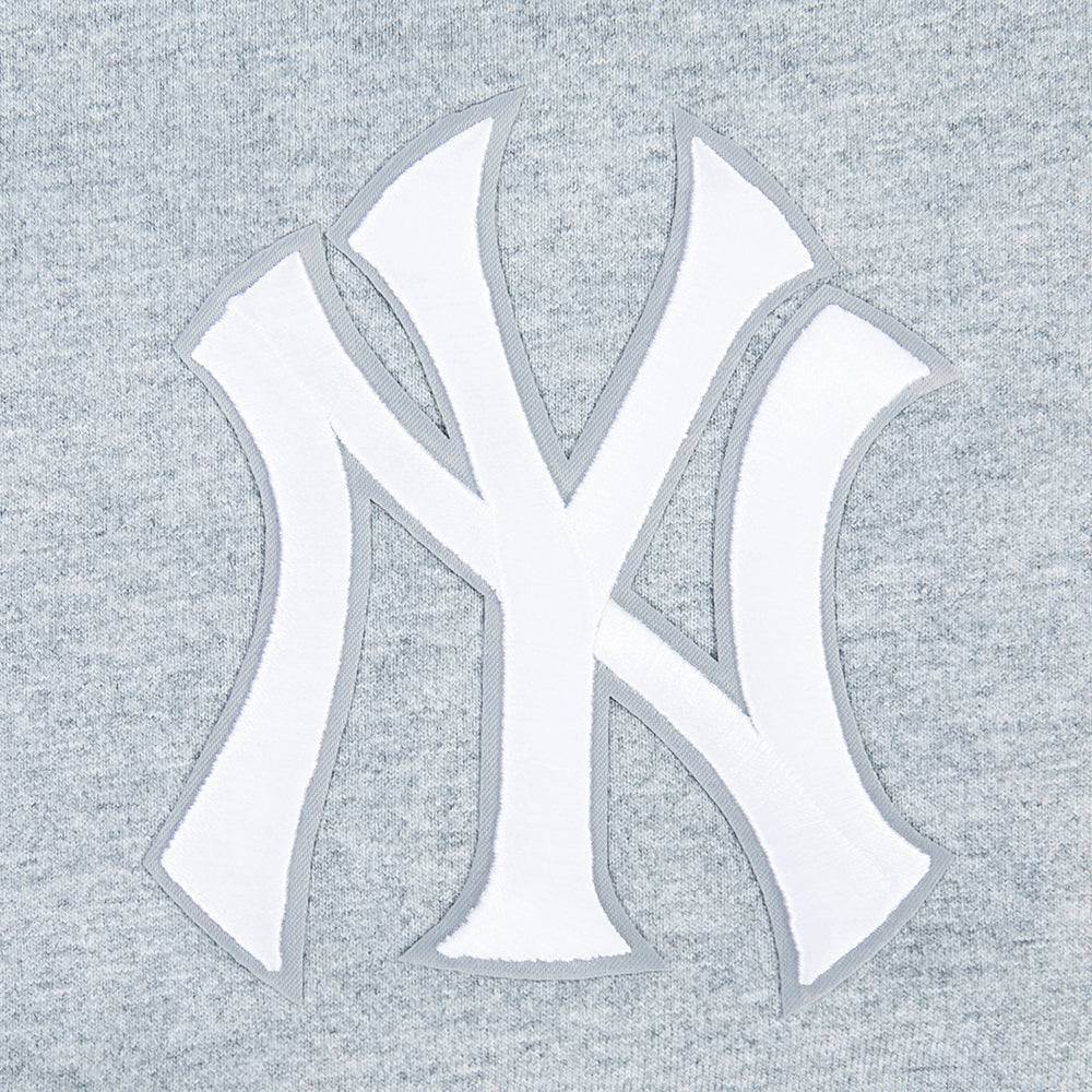 MLB NEW YORK YANKEES WINGSPAN MEN'S CJ DROP SHOULDER TEE (DARK HEATHER GRAY)