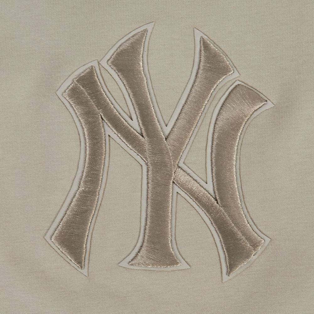 CAMISETA CJ DE HOMBRE CON HOMBROS CAÍDOS WINGSPAN MLB NEW YORK YANKEES (BEIGE)