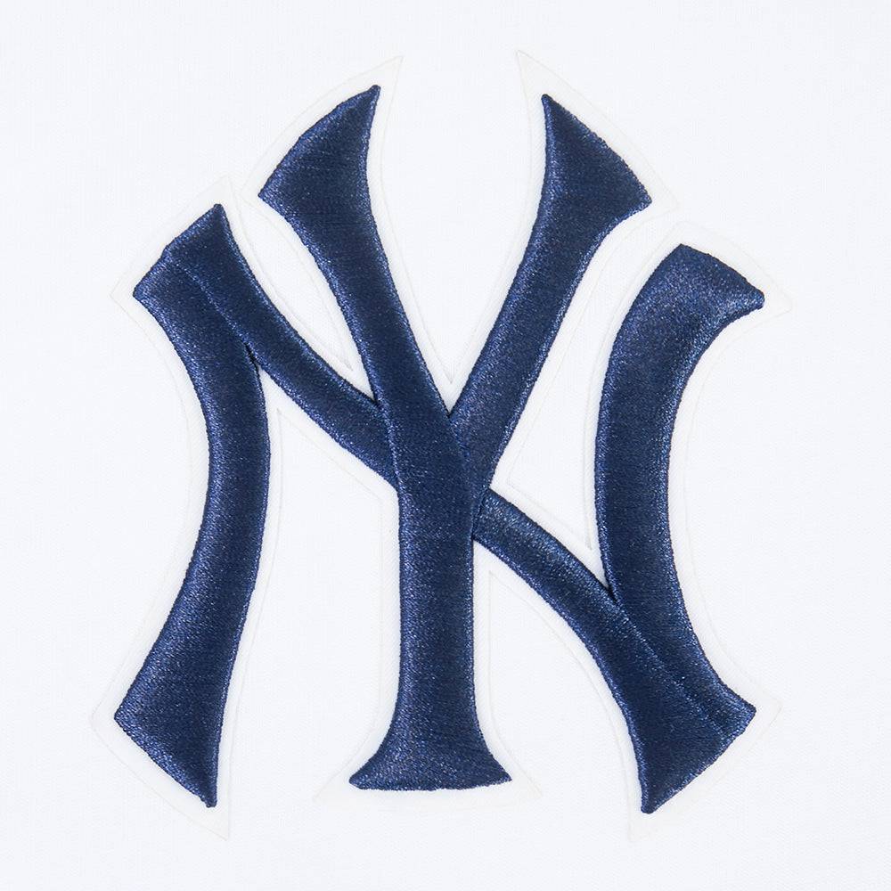 MLB NEW YORK YANKEES WINGSPAN MEN'S CJ DROP SHOULDER TEE (WHITE)