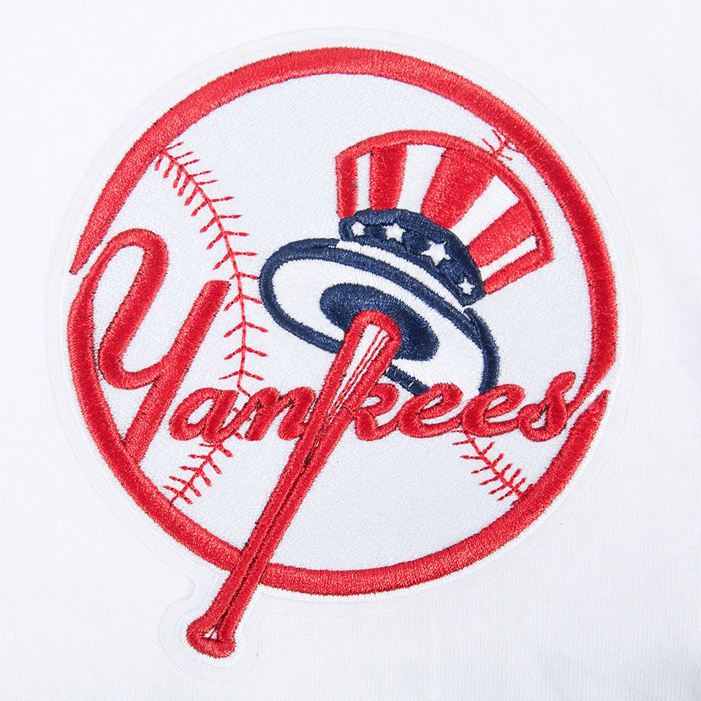 MLB NEW YORK YANKEES WINGSPAN MEN'S CJ DROP SHOULDER TEE (WHITE)