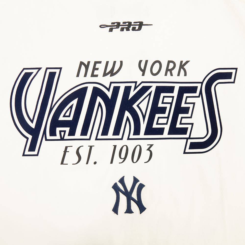 MLB NEW YORK YANKEES PARADISE MEN'S S/S TEE (EGGSHELL)