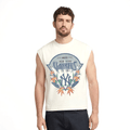 MLB NEW YORK YANKEES PARADISE MEN'S S/S TEE (EGGSHELL)