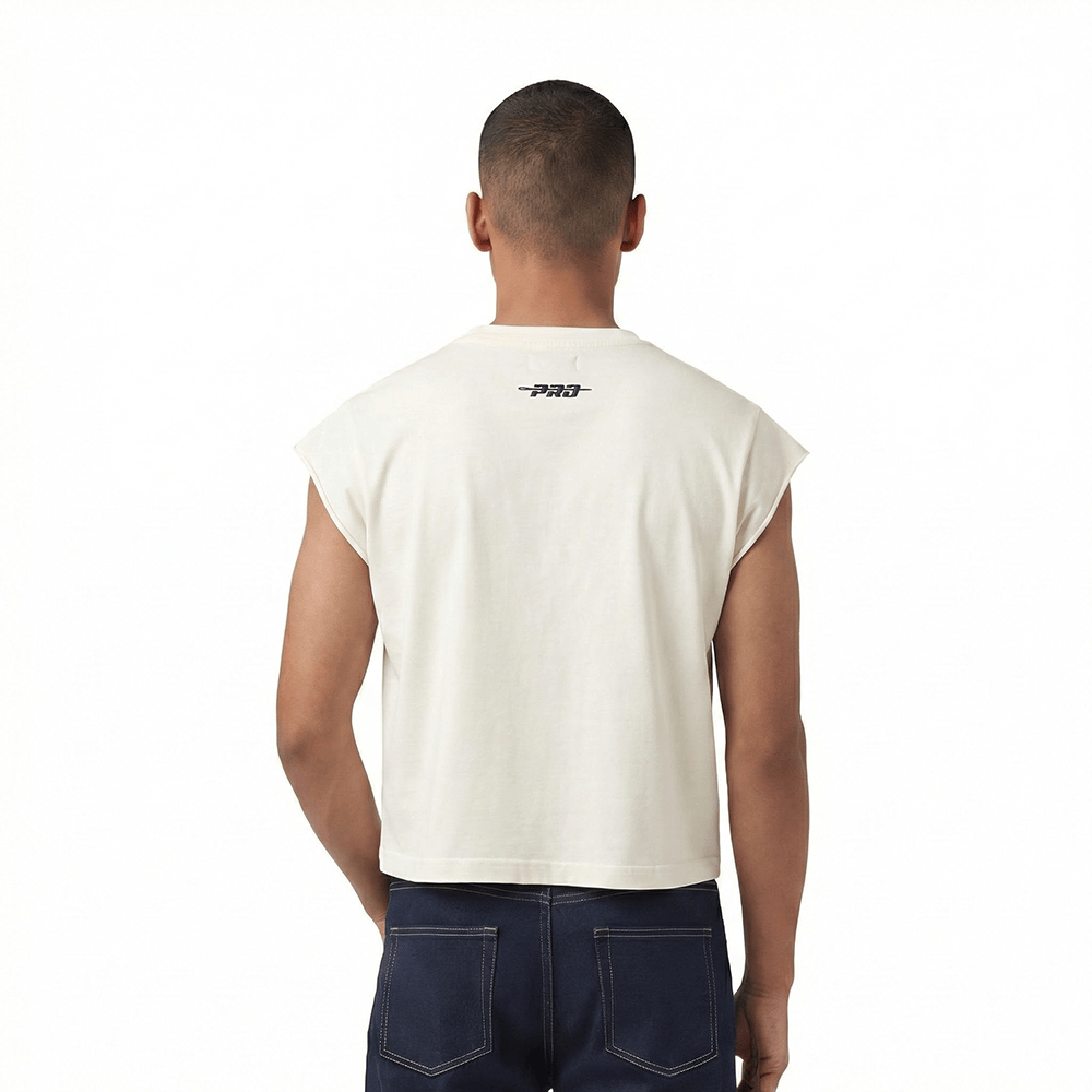 MLB NEW YORK YANKEES  STAMPED MEN'S S/S TEE (EGGSHELL)