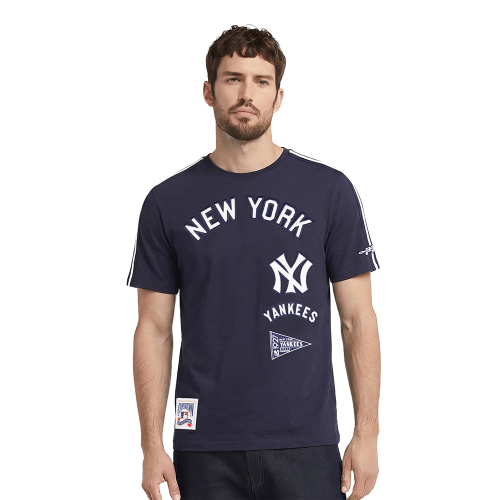 MLB NEW YORK YANKEES RETRO CLASSICS MEN'S SJ TAPING TOP (MIDNIGHT NAVY)
