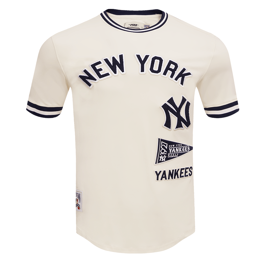 MLB NEW YORK YANKEES RETRO CLASSIC MEN'S TOP (EGGSHELL/ MIDNIGHT NAVY)