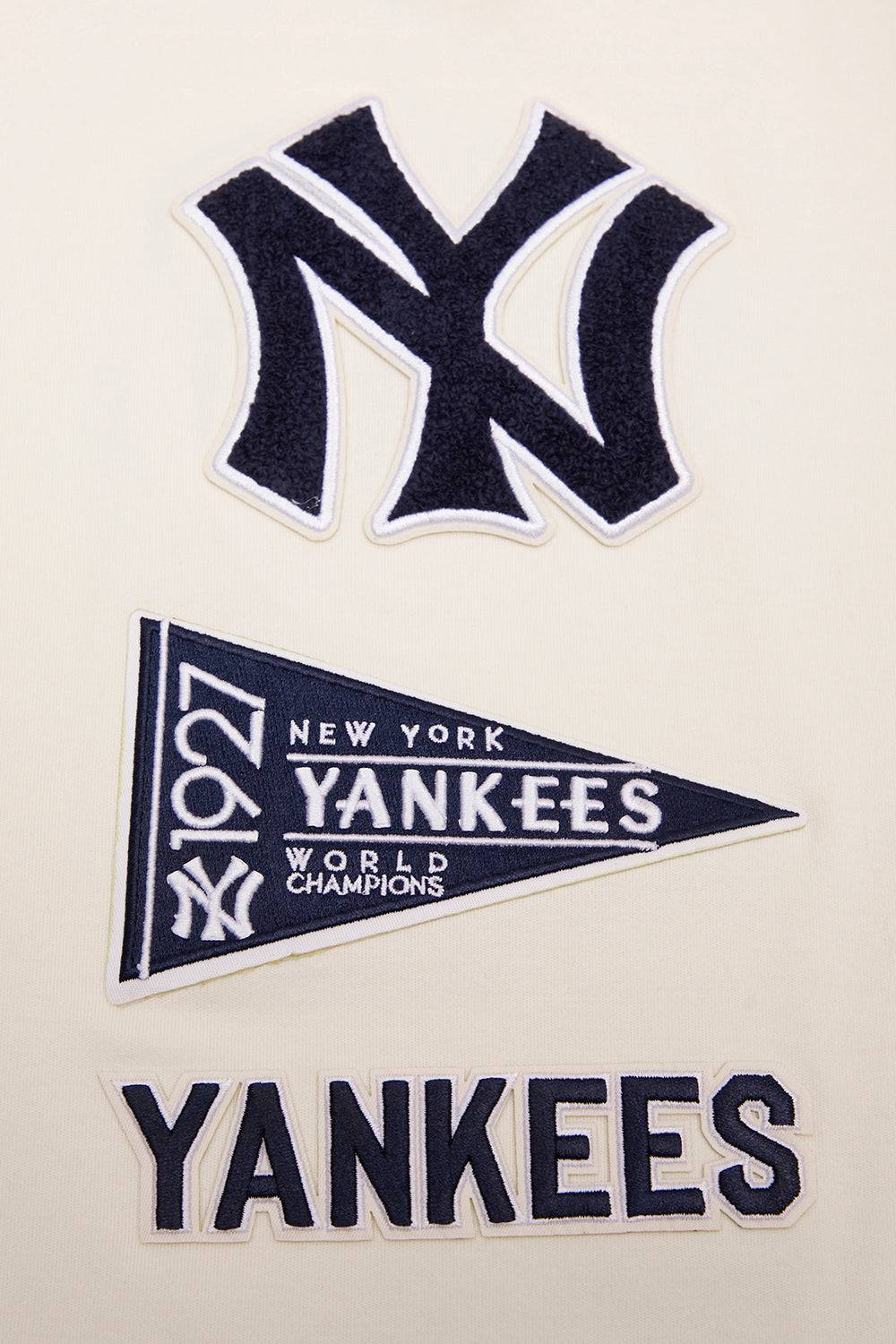 MLB NEW YORK YANKEES RETRO CLASSIC MEN'S TOP (EGGSHELL/ MIDNIGHT NAVY)