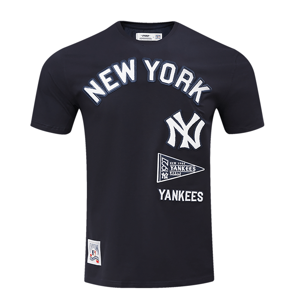 MLB NEW YORK YANKEES RETRO CLASSIC MEN'S STRIPED TOP (MIDNIGHT NAVY)