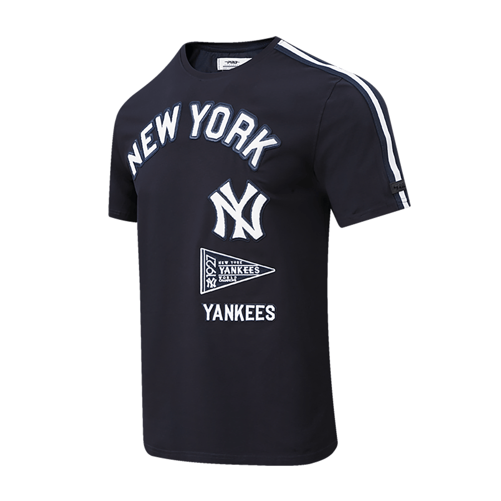 MLB NEW YORK YANKEES RETRO CLASSIC MEN'S STRIPED TOP (MIDNIGHT NAVY)