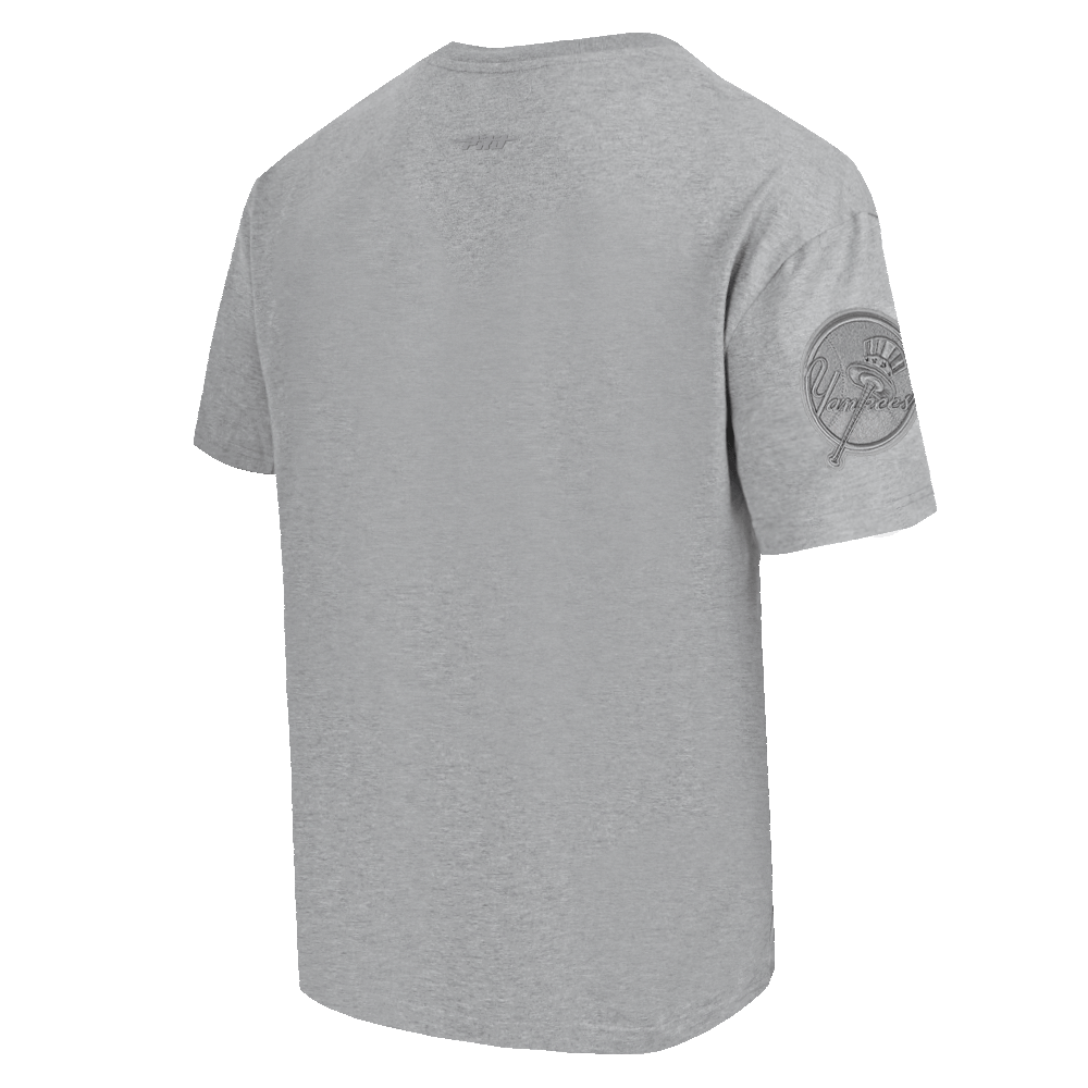 MLB NEW YORK YANKEES NEUTRAL MEN'S DROP SHOULDER TOP (DARK HEATHER GRAY)