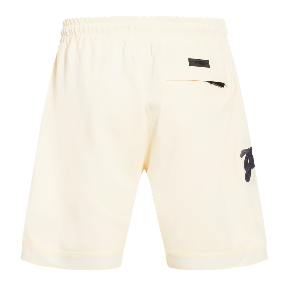 MLB NEW YORK YANKEES TRIPLE TONAL DOUBLE KNIT MEN'S SHORT (EGGSHELL)