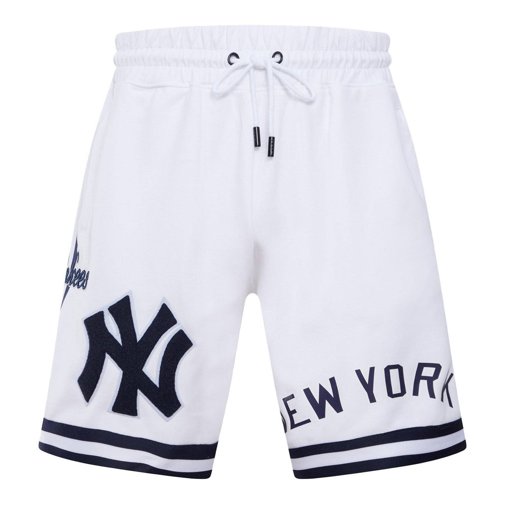 MLB NEW YORK YANKEES CLASSIC CHENILLE MEN'S SHORT (WHITE)