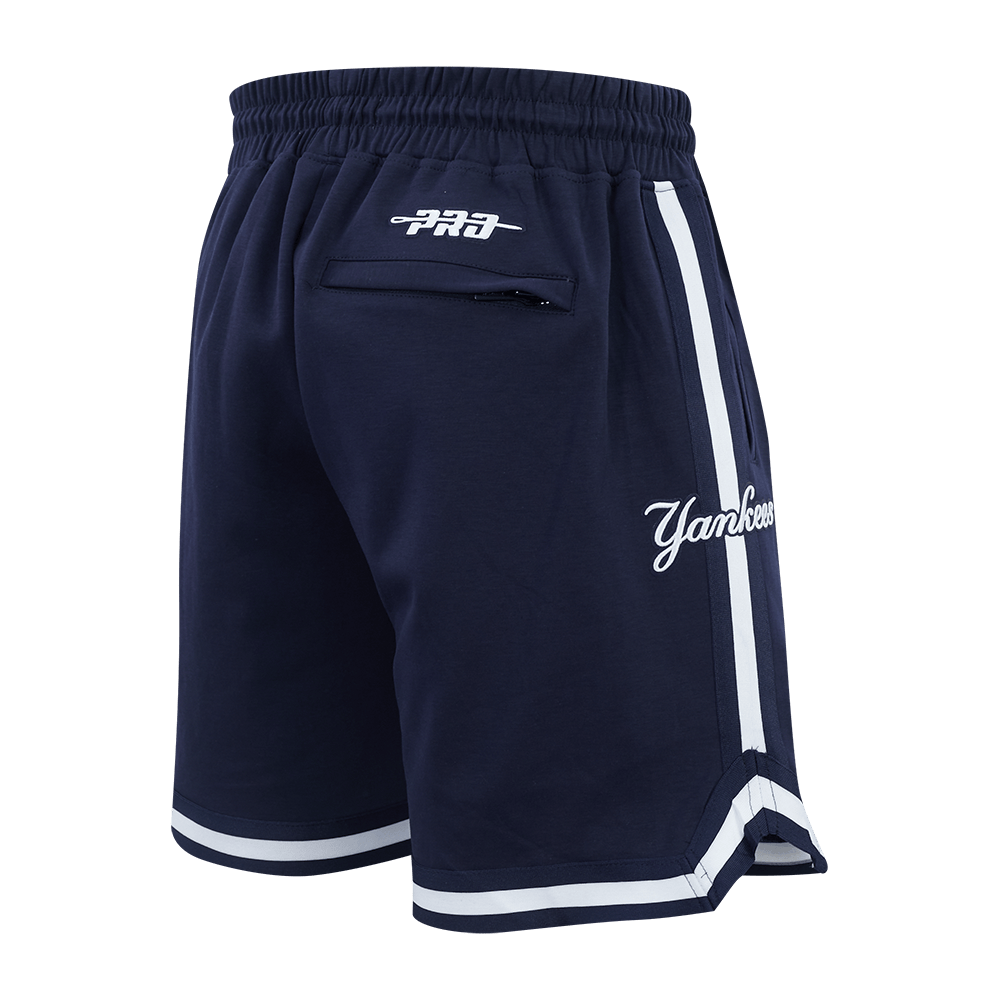 MLB NEW YORK YANKEES CLASSIC CHENILLE MEN'S PRO DK SHORT (MIDNIGHT NAVY)