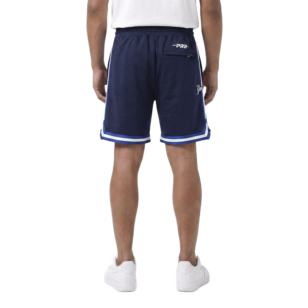MLB NEW YORK YANKEES CLASSIC CHENILLE MEN'S PRO DK SHORT (MIDNIGHT NAVY)
