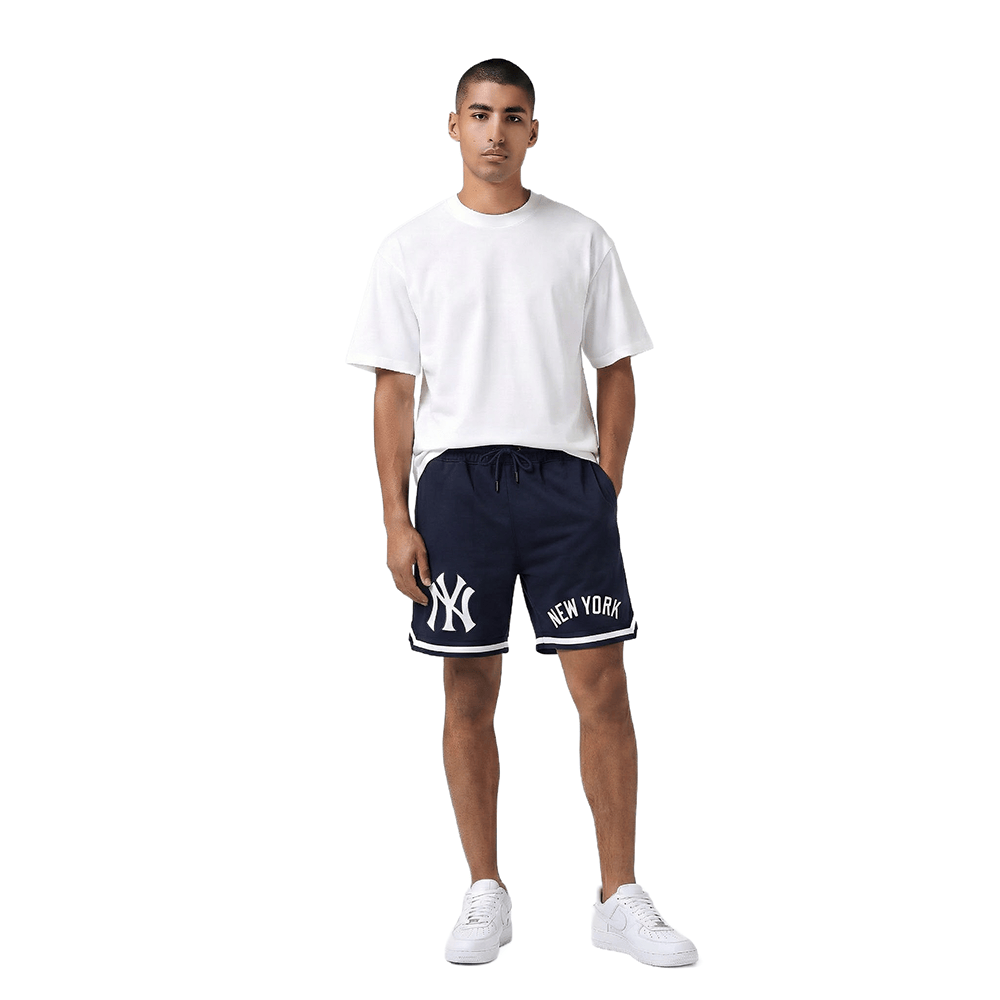 MLB NEW YORK YANKEES CLASSIC CHENILLE MEN'S PRO DK SHORT (MIDNIGHT NAVY)