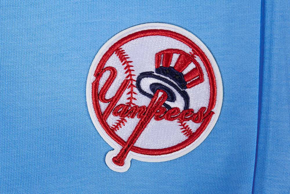 PANTALÓN JOGGER CLÁSICO DE CHENILLA PARA HOMBRE MLB NEW YORK YANKEES (AZUL UNIVERSITARIO)