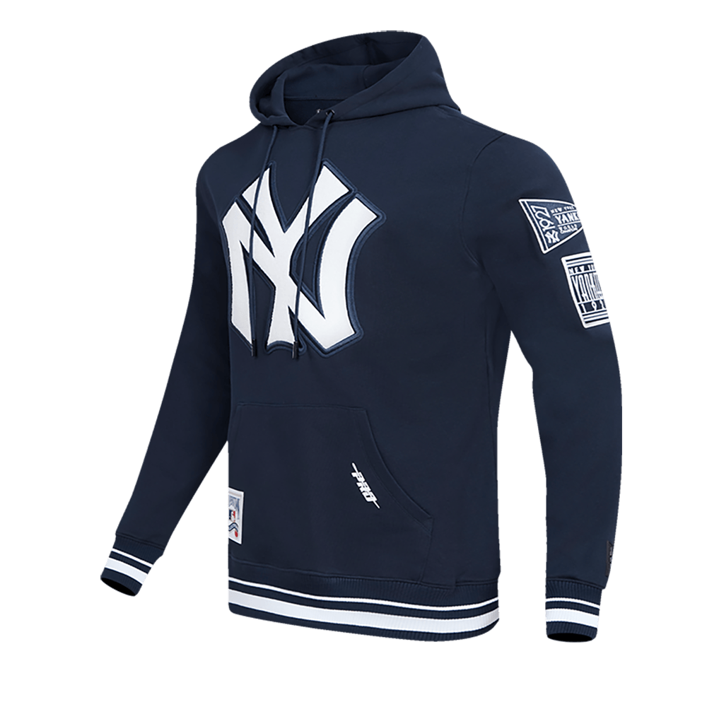 MLB NEW YORK YANKEES RETRO CLASSIC MEN'S PULLOVER HOODIE (MIDNIGHT NAVY)
