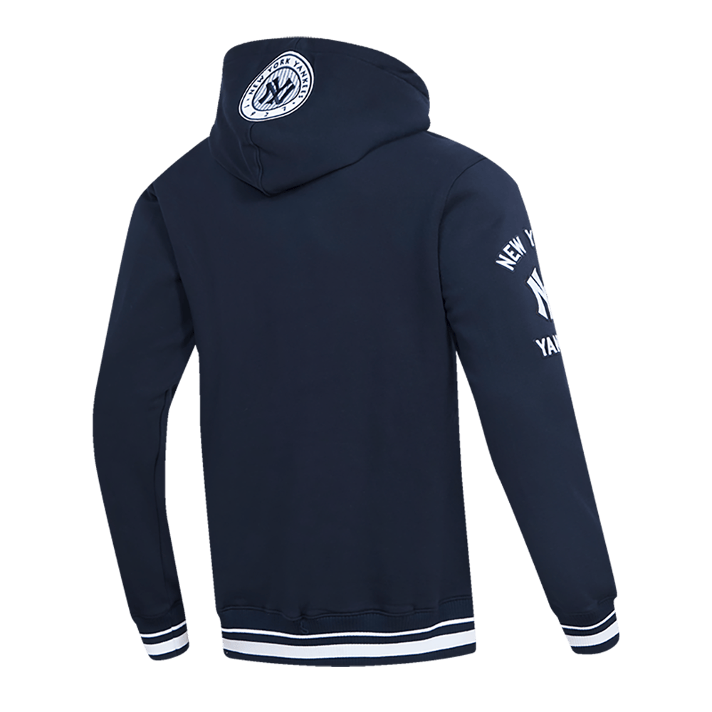 MLB NEW YORK YANKEES RETRO CLASSIC MEN'S PULLOVER HOODIE (MIDNIGHT NAVY)