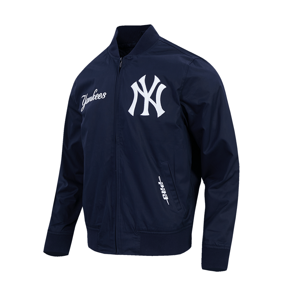 MLB NEW YORK YANKEES WINGSPAN MEN'S TWILL JACKET (MIDNIGHT NAVY)