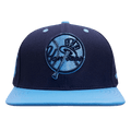 MLB NEW YORK YANKEES BLUEBERRY 2 TONE LOGO STRAPBACK (MIDNIGHT NAVY/ UNIVERSITY BLUE)