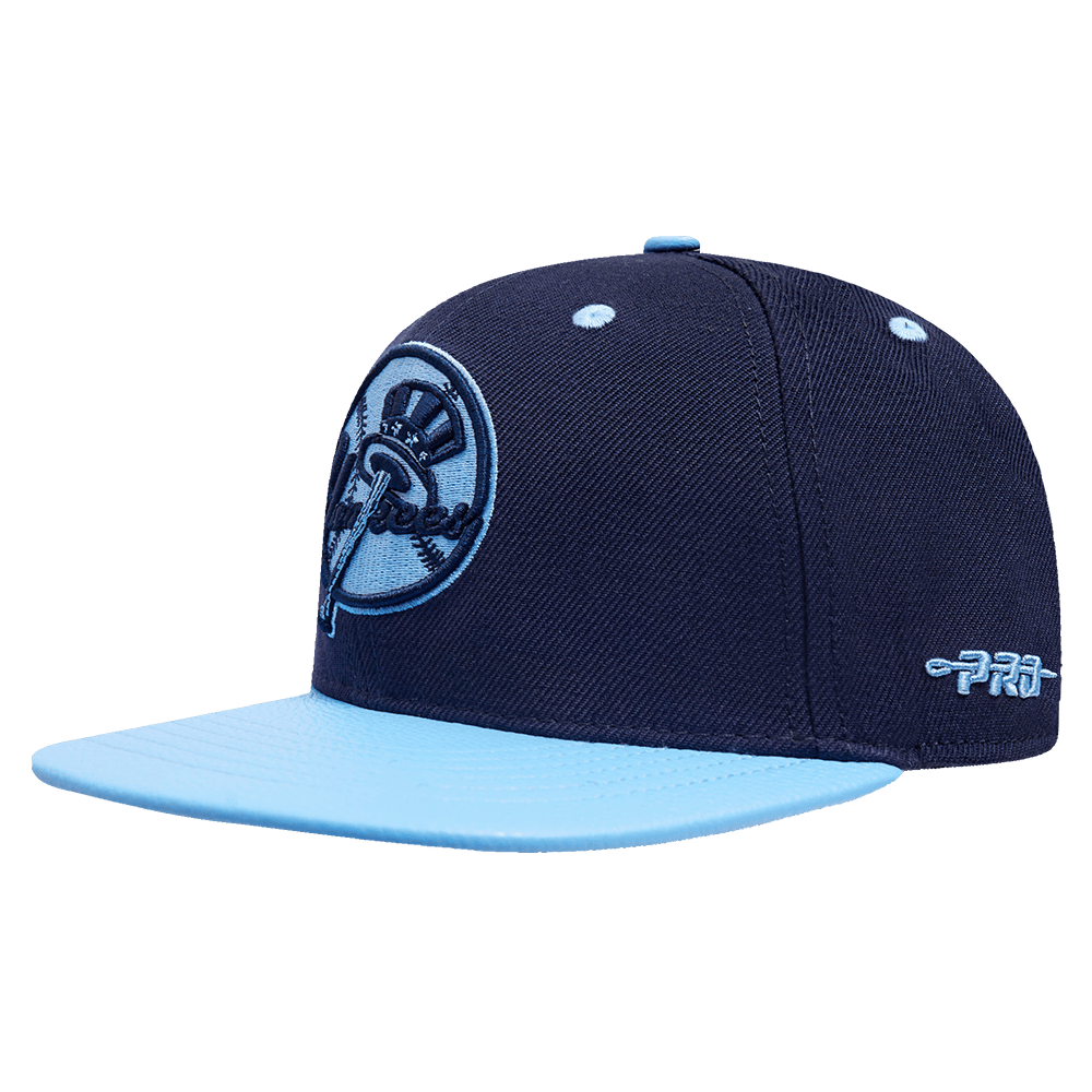 MLB NEW YORK YANKEES BLUEBERRY 2 TONE LOGO STRAPBACK (MIDNIGHT NAVY/ UNIVERSITY BLUE)